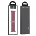 Ремешок силиконовый Hoco iWatch WA07 magnetic 42/ 44/ 45/ 49mm grey red wine