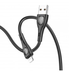 Кабель Borofone BX98 USB to Lightning 1m черный