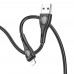 Кабель Borofone BX98 USB to Lightning 1m черный