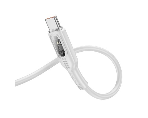 Кабель Hoco U120 USB to Type-C 1m серый