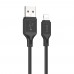 Кабель Hoco X90 USB to Lightning 1m black