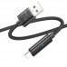 Кабель Hoco U127 с дисплеем USB to Lightning 1.2m black