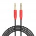 AUX кабель Hoco UPA11 Jack 3.5 to Jack 3.5 1m красный