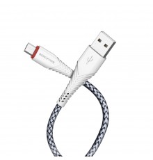Кабель Borofone BX25 USB to MicroUSB 1m белый
