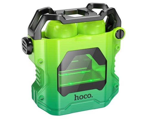 Наушники беспроводные вакуумные Hoco EW33 TWS fluorescent green
