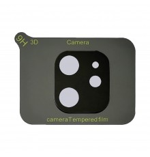 Защитное стекло для Apple на камеру iPhone 12 mini Full Glue (2.5D, Black)