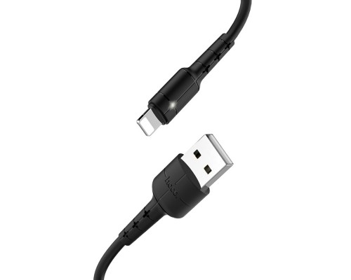 Кабель Hoco X30 USB to Lightning 1.2m черный