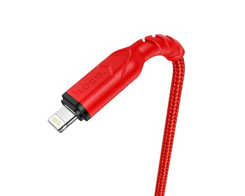 Кабель Hoco X59 USB to Lightning 1m красный
