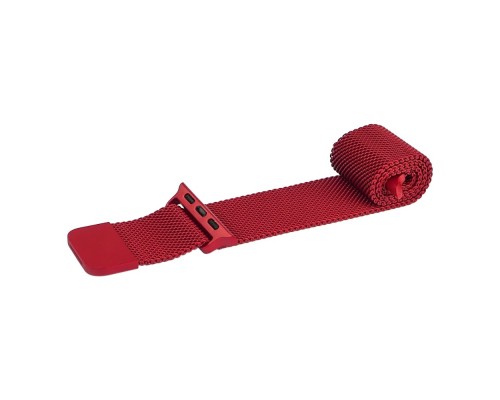 Ремешок Миланская петля для Apple Watch Band 42/ 44 mm красный