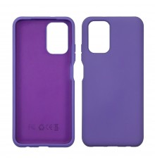 Чехол Full Nano Silicone Case для Xiaomi Redmi Note 10 4G/ Redmi Note 10s цвет 03 светло-фиолетовый