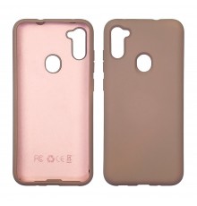 Чехол Full Nano Silicone Case для Samsung A115 A11 цвет 10 песочно-розовый