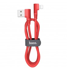 Кабель Hoco U83 USB to Lightning 1.2m красный