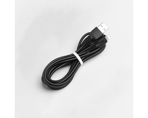 Кабель Hoco X20 USB to Lightning 2m черный