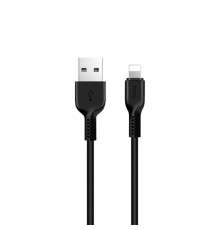Кабель Hoco X20 USB to Lightning 2m черный