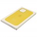 Чехол Full Silicone Case MagSafe для Apple iPhone 12/ 12 Pro 16 светло-жёлтый копия