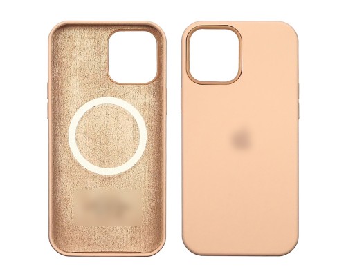 Чехол Full Silicone Case MagSafe для Apple iPhone 12/ 12 Pro 26 пудра копия