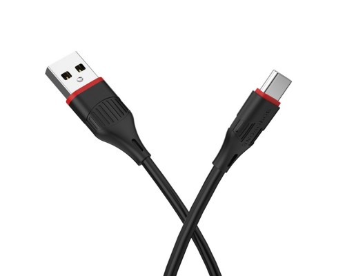Кабель Borofone BX17 USB to Type-C 1m черный
