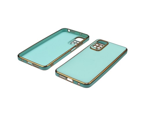 Чехол Glossy Color для Xiaomi Redmi Note 11 (EUR 159.9 x 73.9 x 8.1 mm) цвет 4 бирюзовый