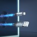 Кабель USB to Lightning Hoco U112 2.4A 1m серый