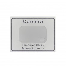 Защитное стекло для Xiaomi на камеру Poco M3 Full Glue (2.5D, Clear)