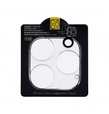 Защитное стекло для Apple на камеру iPhone 14 Pro/ 14 Pro Max Full Glue (2.5D, Clear)