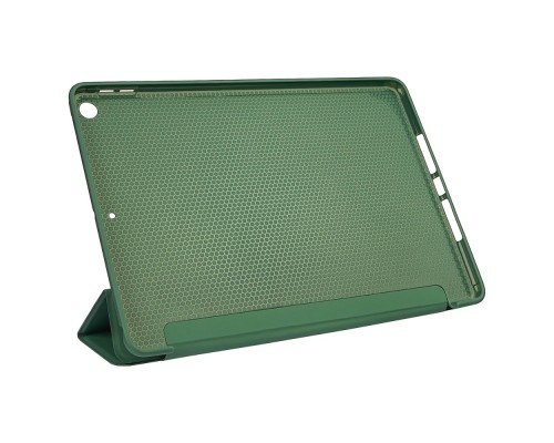 Чехол-книжка Honeycomb Case для Apple iPad 10.2 (2019/ 2020/ 2021) цвет 08 темно-зеленый