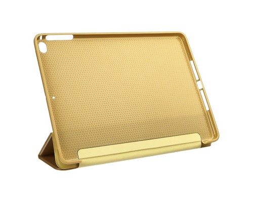 Чехол-книжка Honeycomb Case для Apple iPad 9.7 (2017/ 2018/ Air/ Air 2) цвет 05 золотистый