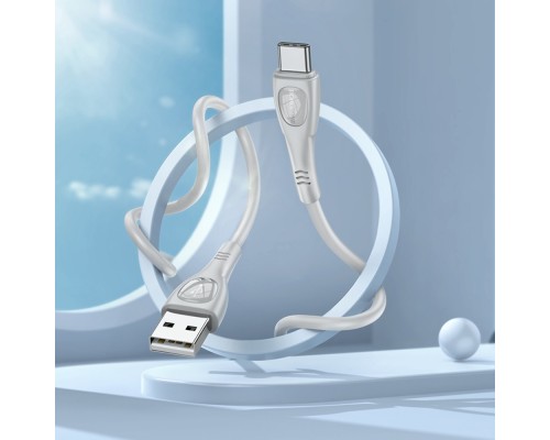 Кабель Borofone BX98 USB to Type-C 1m серый