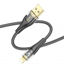 Кабель Hoco U121 USB to Lightning 1.2m черный