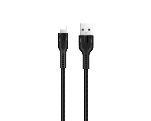 Кабель Hoco U31 USB to Lightning 1.2m черный