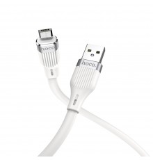 Кабель Hoco U72 USB to MicroUSB 1.2m белый