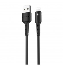 Кабель Hoco X30 USB to Lightning 1.2m черный