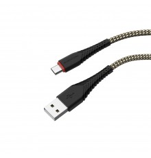 Кабель Borofone BX25 USB to MicroUSB 1m черный