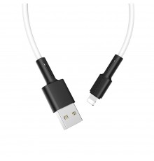 Кабель Borofone BX31 USB to Lightning 1m белый