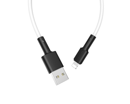 Кабель Borofone BX31 USB to Lightning 1m белый