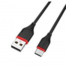 Кабель Borofone BX17 USB to Type-C 1m черный