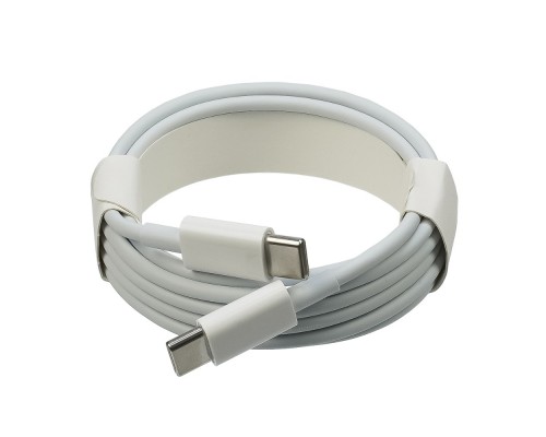 USB кабель Type-C - Type-C 2m белый