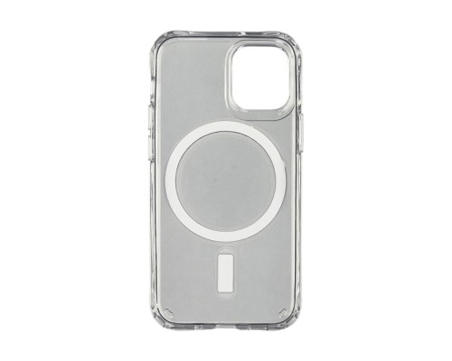 Чехол Shockproof MagSafe для Apple iPhone 12 Mini прозрачный