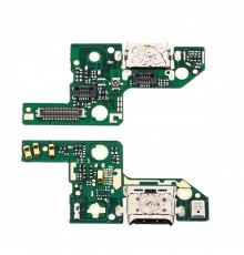 Разъём зарядки для Huawei Honor 8 (FRD-L09/ FRD-L19) на плате с микрофоном и компонентами (USB Type-C)