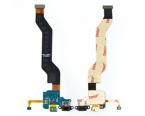Разъём зарядки для Xiaomi Mi Note на плате с микрофоном и с системным шлейфом