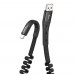 Кабель Hoco U78 USB to Type-C 1.2m черный