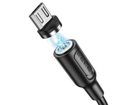 Кабель Borofone BX41 USB to MicroUSB 1m черный