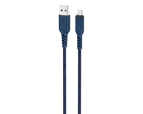 Кабель Hoco X59 USB to Lightning 1m синий
