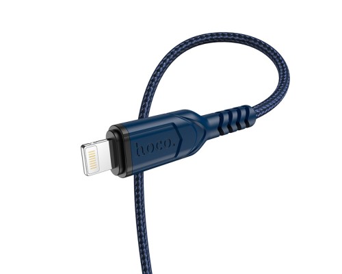 Кабель Hoco X59 USB to Lightning 1m синий