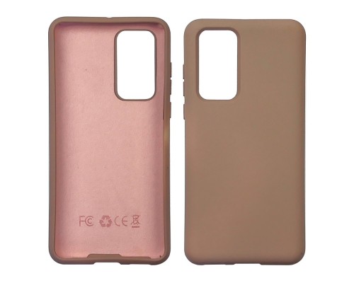 Чехол Full Nano Silicone Case для Huawei P40 цвет 10 песочно-розовый
