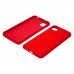Чехол Full Nano Silicone Case для Xiaomi Redmi 9C/ Redmi 10A/ Poco C3 цвет 01 красный (без отверстия для сканера отпечатка пальца)