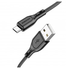Кабель Borofone BX66 USB to MicroUSB 1m черный
