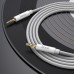 AUX кабель Hoco UPA19 Jack 3.5 to Jack 3.5 1m серый