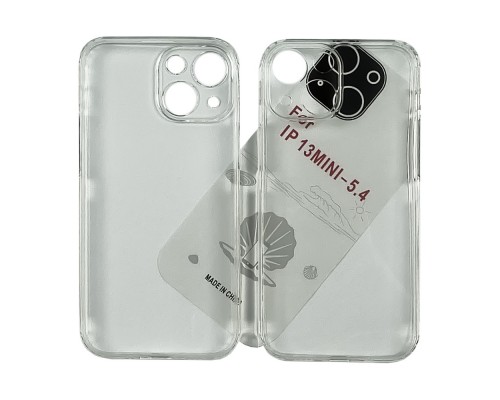 Чехол силиконовый KST для Apple iPhone 13 mini прозрачный