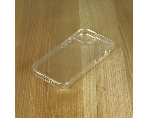 Чехол clear protective with frame Люкс для Apple iPhone 13 mini прозрачный